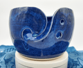 Lavenham Blue Ceramic Yarn Bowl Market Place